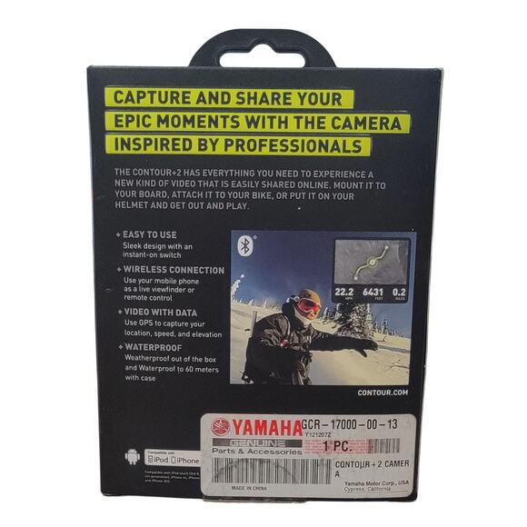 Contour+2 HD Action Camcorder 1080p 960p 720p 5MP GPS Data 32GB MicroSD BNIB - Picture 2 of 5